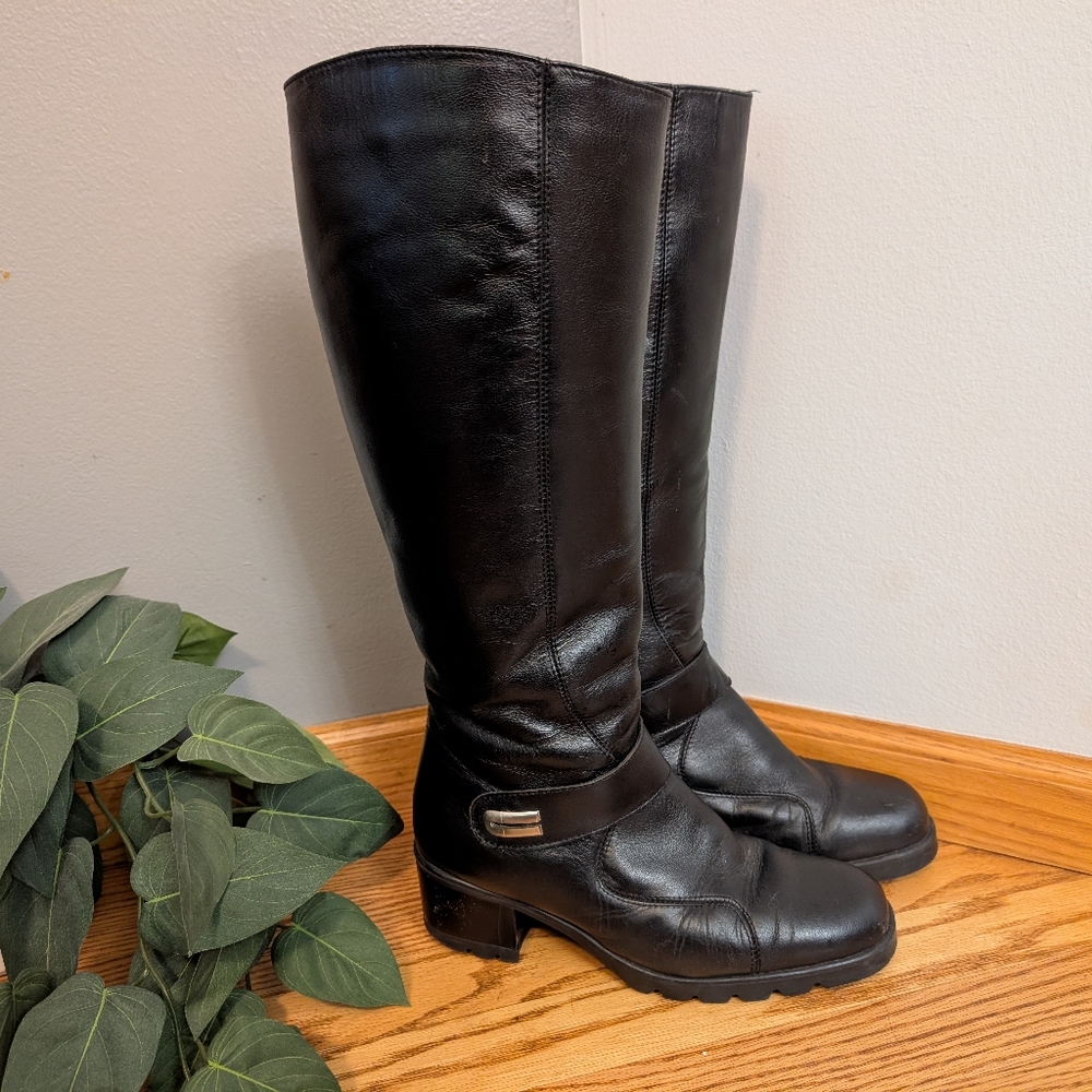 Wien Kraus‎ Collection Austria Genuine Leather Lined Riding Boots Eur 39 US 9